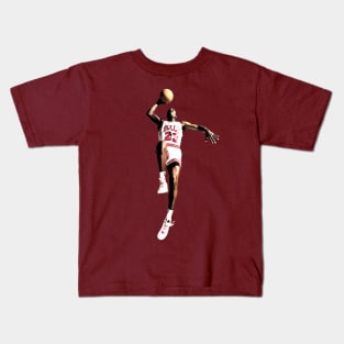 Vintage Michael Jordan GOAT Retro Kids T-Shirt